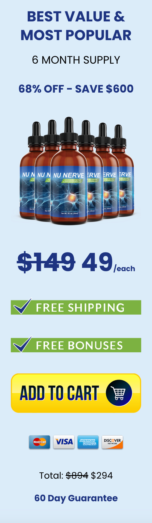 NuNerve Buy 6 Bottles